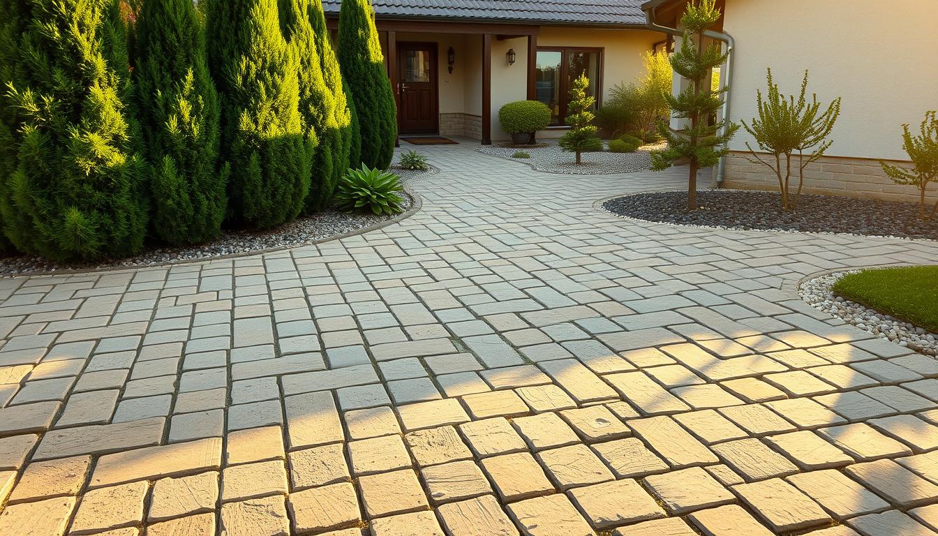Jak zadbać o nawierzchnię wokół domu – kostka, drewno, żwir